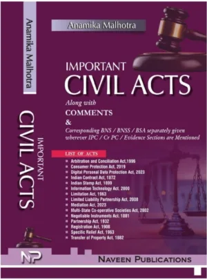 Important Civil Acts covering 15 Acts
