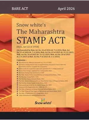 Snow White’s The Maharashtra Stamp Act ( Bare Act)