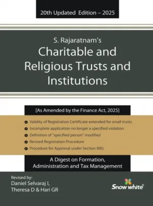 CHARITABLE AND RELIGIOUS TRUSTS AND INSTITUTIONS
