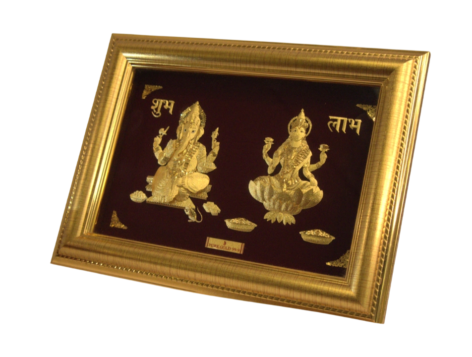 GANESHJI & LAXMI PURE GOLD FRAME (5) (1)-Photoroom