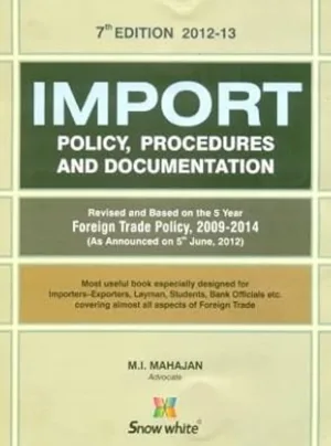 Import Policy Procedures And Documentation