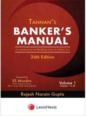 Banker’s Manual- A commentary on Banking Laws and Allied Acts in 3 Vols