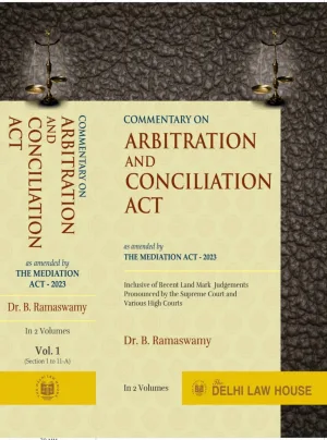 Commentary on Arbitration and Concilation act new Reprint 2026