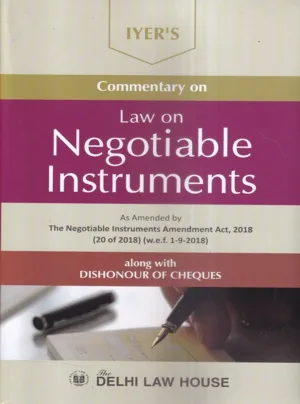 Commentary on Law on Negotiable Instruments, 1st Updated Reprint 2026