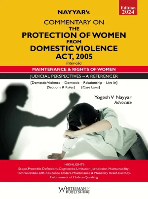 Commentary on The Protection of Women Domestic Violence Act,2005