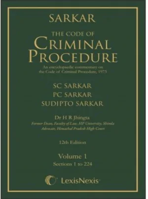 The Code of Criminal Procedure-An encyclopaedic commentary on the Code of Criminal Procedure, 1973 in 2 Vols.