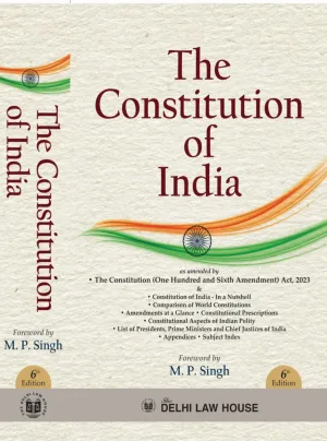 Constitution of India (P/B) with 101st Amendment, 6th New Edn. Reprint 2026