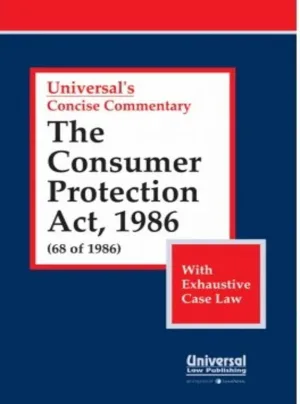 Consumer Protection Act, 1986 (68 of 1986) (with Exhaustive Case Law)