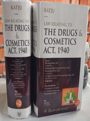 Encyclopaedia on Law of Drugs, 6th Revised New Edn. In 2 vols, Per set, Reprint 2026
