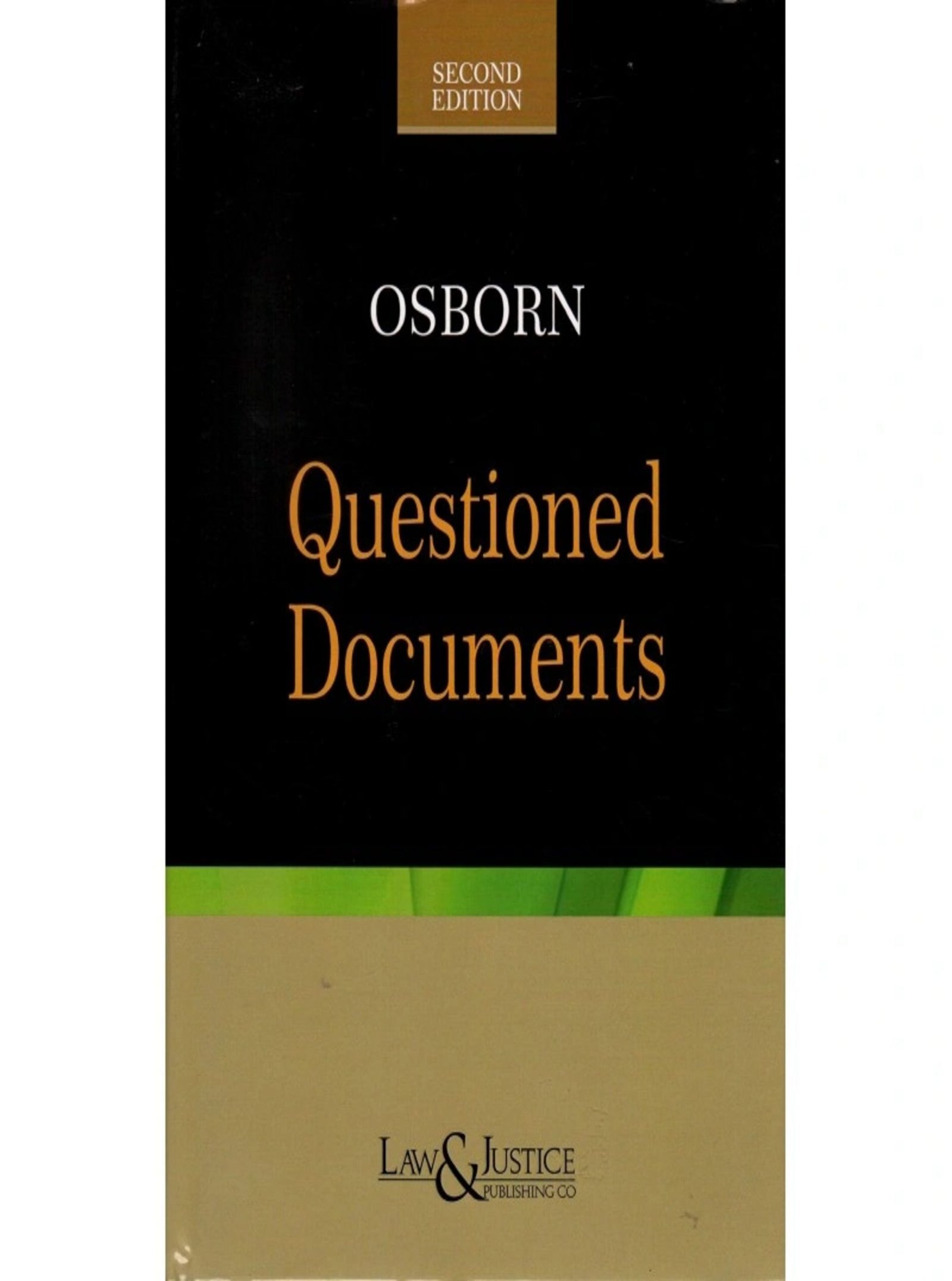 Questioned Documents 2nd Edn., Indian Reprint 2025
