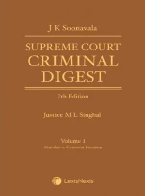 Supreme Court Criminal Digest, 7th Edition in 4 Vols