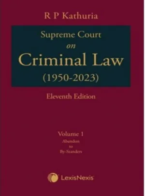 Supreme Court on Criminal Law (1950-2023) in 6 Vols