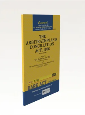 The Arbitration & Conciliation Act, 1996 (AIBE)
