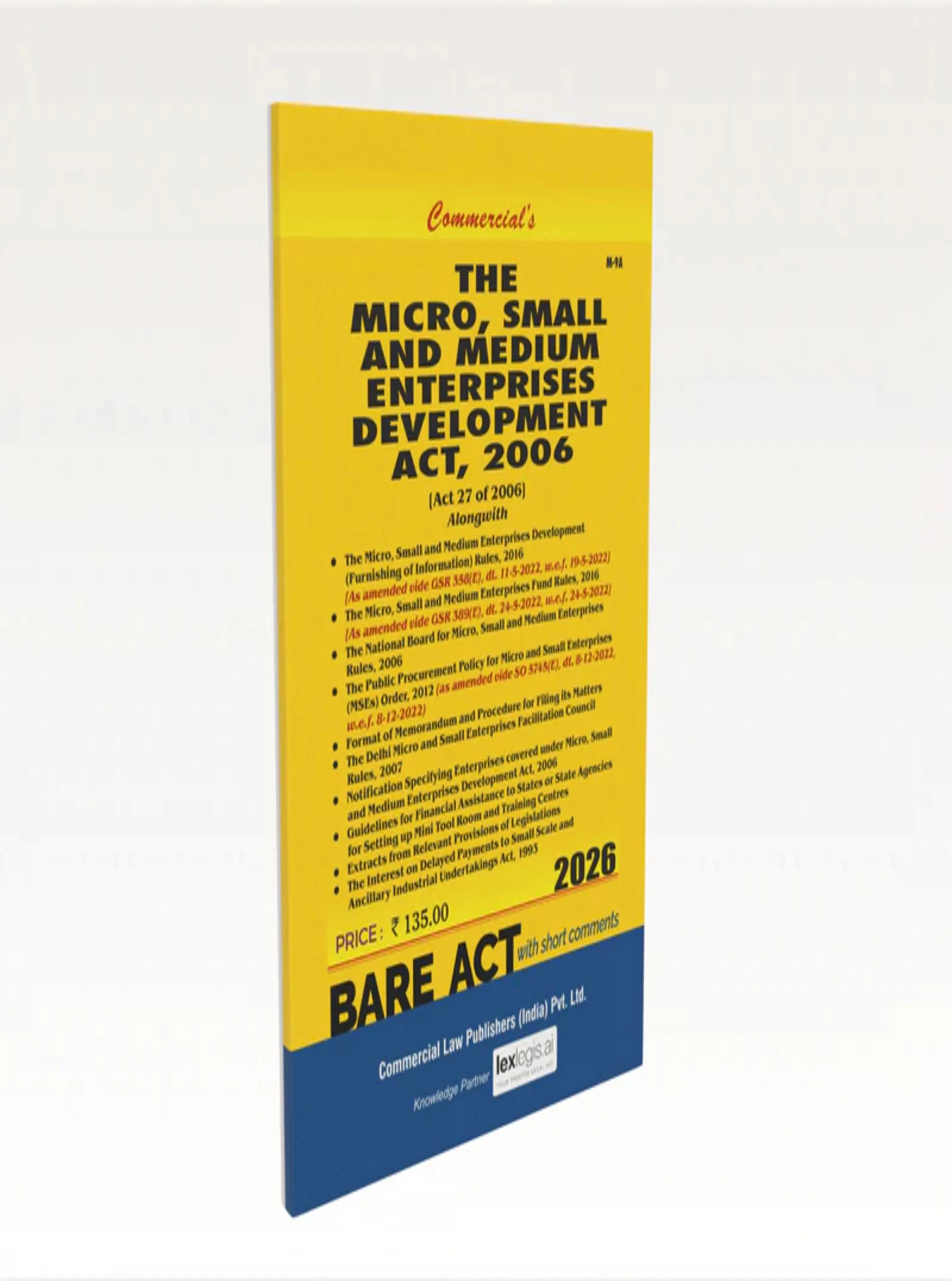 The Micro Small and Medium Enterprises Development Act 2006
