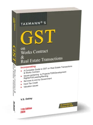 GST on Builders & Real Estate Transactions 11th Edition