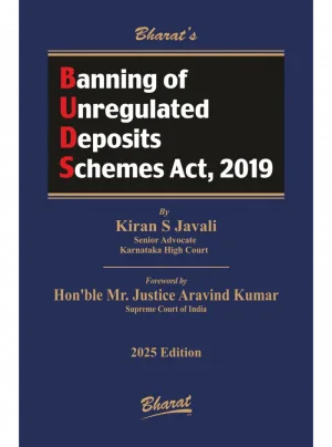 Banning of Unregulated Deposit Schemes Act, 2019 1st Edition 2025