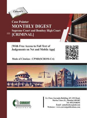 Case Pointer – Monthly Digest – Supreme Court and Bombay High Court [Criminal]