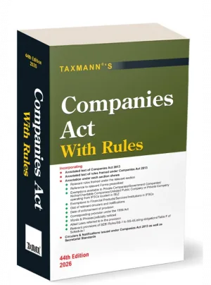 Companies Act with Rules 44th Edition 2026
