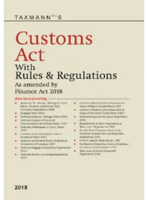 Customs Act With Rules & Regulations