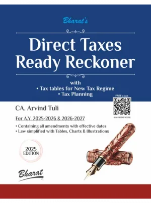 Direct Taxes Ready Reckoner 2nd Edition 2025