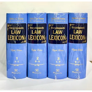 Encyclopaedic Law Lexicon (4 Vols.) – Justice C.K. Thakker 8th Edition 2025