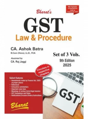 GST Law & Procedure 9th Edition 2025