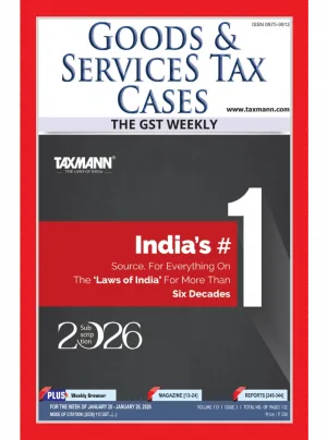 Goods & Services Tax Cases Taxmann