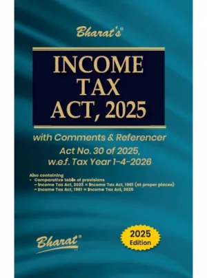 Income Tax Act, 2025 (Bare Act) 1st Edition 2026