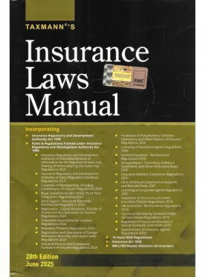 Insurance Laws Manual 28th Edition June 2025