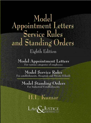 Model Appointment Letters, Service Rules and Standing Orders 8th Edn., 2025