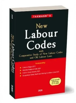 New Labour Codes with Comparative Study Edition Dec 2025