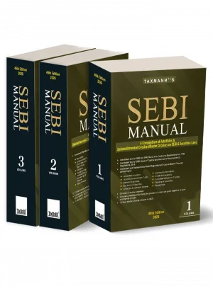 SEBI Manual 46th Edition Vol 1 to 3 2026