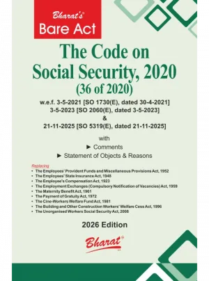 The Code on Social Security, 2020 1st Edition 2026