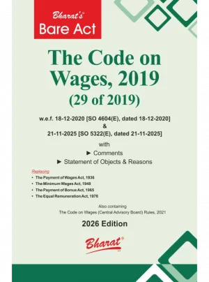 The Code on Wages, 2019 1st Edition 2026