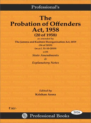 The Probation of offenders Act, 1958