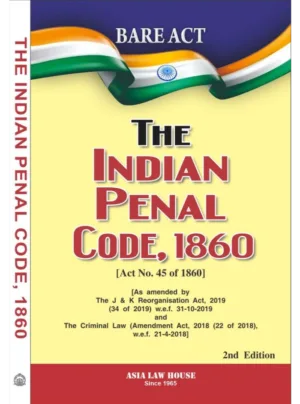 Bare Act Indian Penal Code 1860 2nd Edition 2025