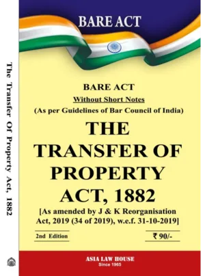 Bare Act Transfer of Property Act 1882 2nd Edition 2025