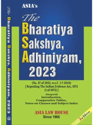Bharatiya Sakshya Adhiniyam, 2023 2nd Edition 2024