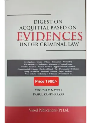 Digest on Acquittal Based on Evidences under Criminal Law Edition 2023