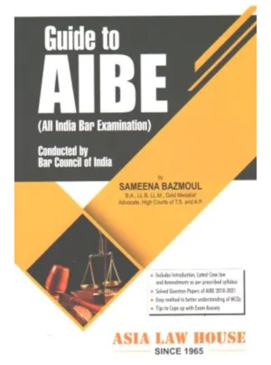 Guide to AIBE (All India Bar Examination) – 1st Edition 2021