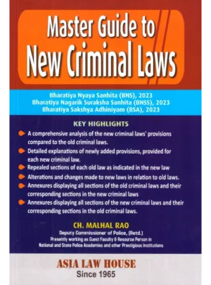 Master Guide to New Criminal Laws (1st Edition) 2024