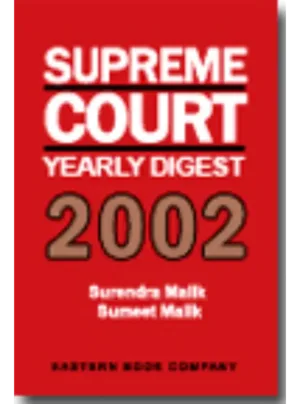 Supreme Court Yearly Digest 2002