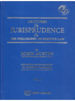 Lectures on Jurisprudence
