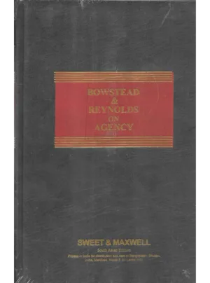 Bowstead and Reynolds on Agency
