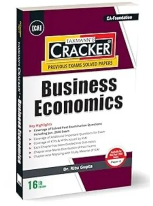 Business Economics 16th Edition (Paper 4 Economics) Solved Papers