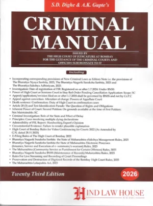 Criminal Manual (23rd Edition, 2026)