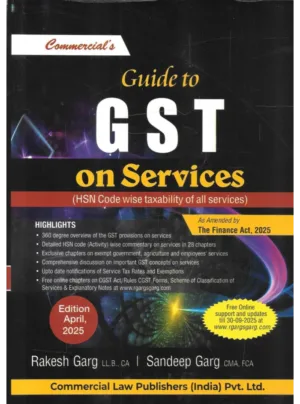 Guide to GST on Services (HSN Code Wise Taxability of All Services) Edition 2025