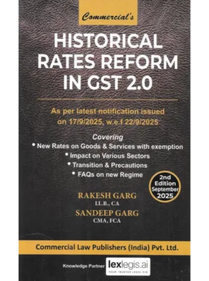 Historical Rates Reform in GST 2.0 (2nd Edition) 2025