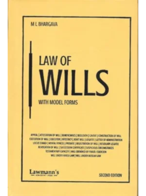 Law Of Wills Alongwith Model Forms