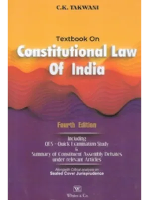 Textbook on Constitutional Law of India (4th Edition)